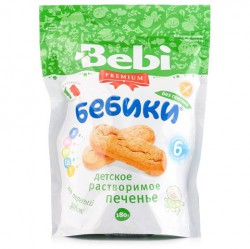 Печенье, Bebi (Беби) 180 г Бебики без глютена с 6 мес